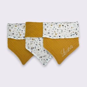 Bestickbares Bandana Hundehalstuch Picasso zum knoten